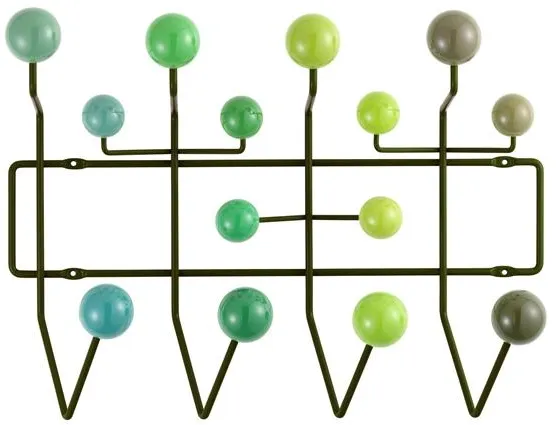 Vitra Hang It All Appendiabiti Verde Multitone/Nero