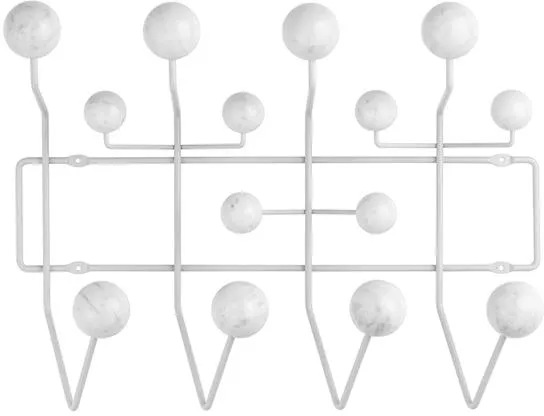 Vitra Hang It All Appendiabiti Marmo/Grigio Morbido