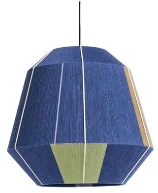 HAY Bonbon 500 Paralume per Lampada da Tavolo Blue Tones/Cream White