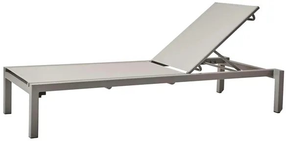 Cane-Line Relax lettino prendisole - grigio chiaro
