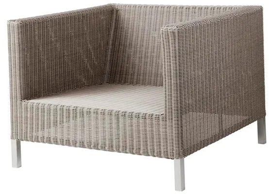 Poltrona lounge Cane-Line Connect - taupe