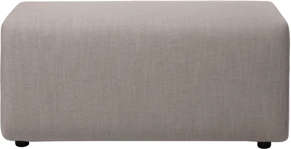 BROSTE COPENHAGEN Lagoon pouf modulare - tessuto color latte
