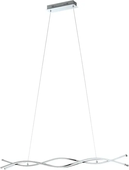 EGLO LASANA 2 lampada a sospensione per tavolo LED 3x12W, cromo