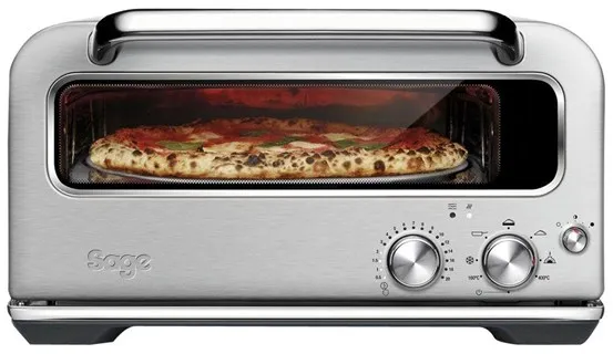 Sage SPZ820BSS4EEU1 the Smart Oven Pizzaiolo - forno per pizza - acciaio inossidabile spazzolato