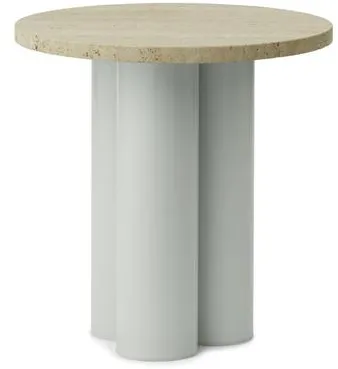 Normann Copenhagen Dit Tavolino Verde Chiaro/Travertino Chiaro