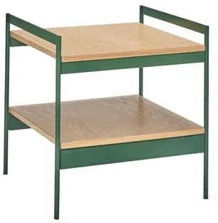 Hübsch Jaunty Tavolino Verde/Naturale
