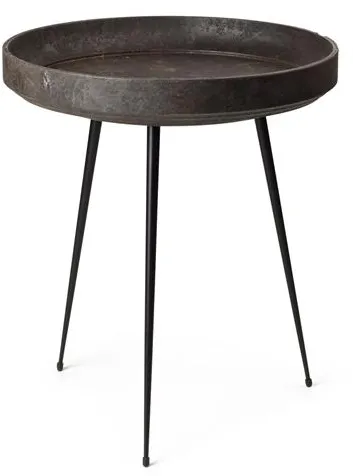 Mater Bowl Tavolo Medio Coffee Scuro