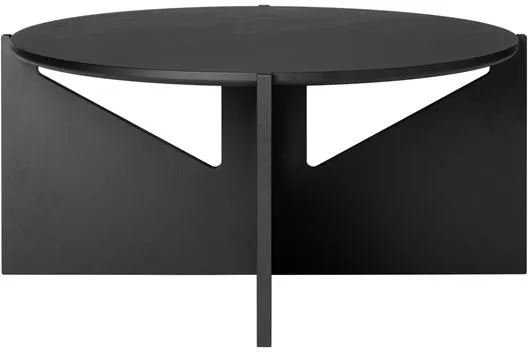 Kristina Dam Studio Simple Tavolino XL Rovere Laccato Nero