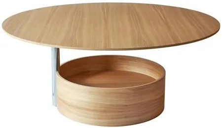 Maze Parasol Tavolino Grande Rovere