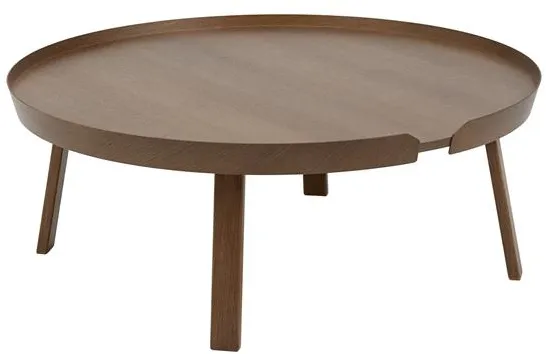 Muuto Around Tavolino da caffè Marrone Scuro Extra Large
