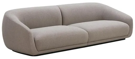 Wendelbo Montholon Divano 3 posti Cuddle 04/Rovere tinto nero