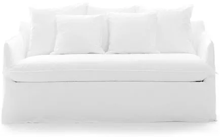 Gervasoni Ghost 13 Divano-letto Lino Bianco