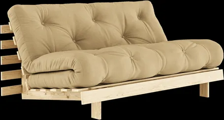 Karup Design Roots Divano Letto Con Materasso 160x200 758 Grano Beige/Pino
