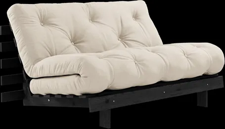 Karup Design Roots Divano Letto Con Materasso 140x200 747 Beige/Nero Pino