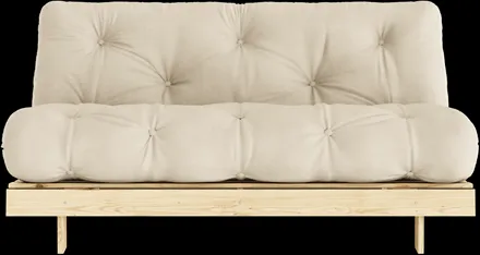 Karup Design Roots Divano Letto Con Materasso 160x200 747 Beige/Pino