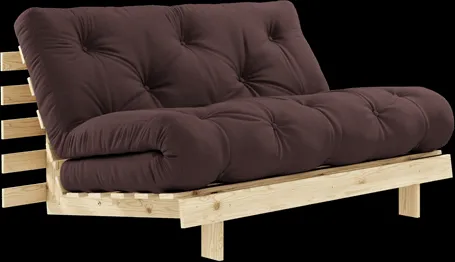 Karup Design Roots Divano Letto Con Materasso 140x200 715 Marrone/Pino
