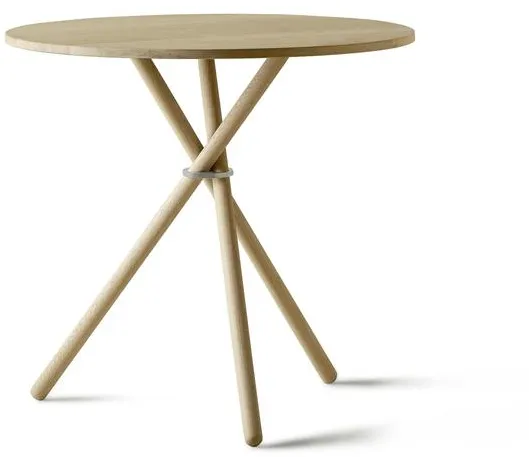 Tavolino da caffè Eberhart Aldric Ø80 Rovere Chiaro