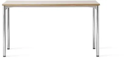 Tavolo da pranzo Audo Co 140x70 Cromo/Laminato Crema