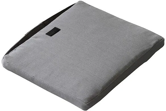 Cuscino per sedia pieghevole - grigio