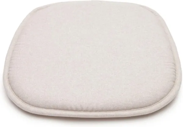 Romane, Cuscino per sedia da pranzo, beige, H43x43x3 cm