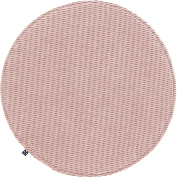 Sora, Cuscino per sedia da pranzo, rosa chiaro, H2,5x35x35 cm